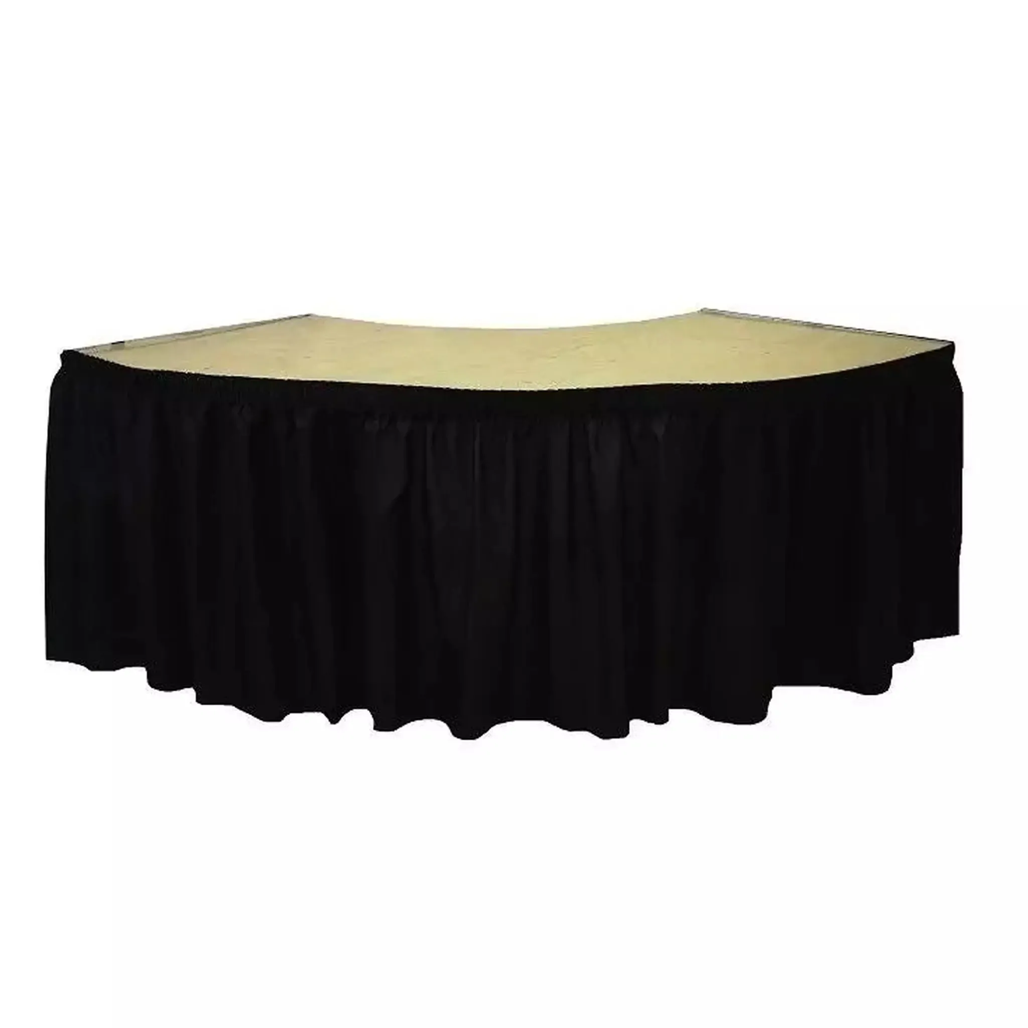 13' X 29'' Table Skirt with Table Clips