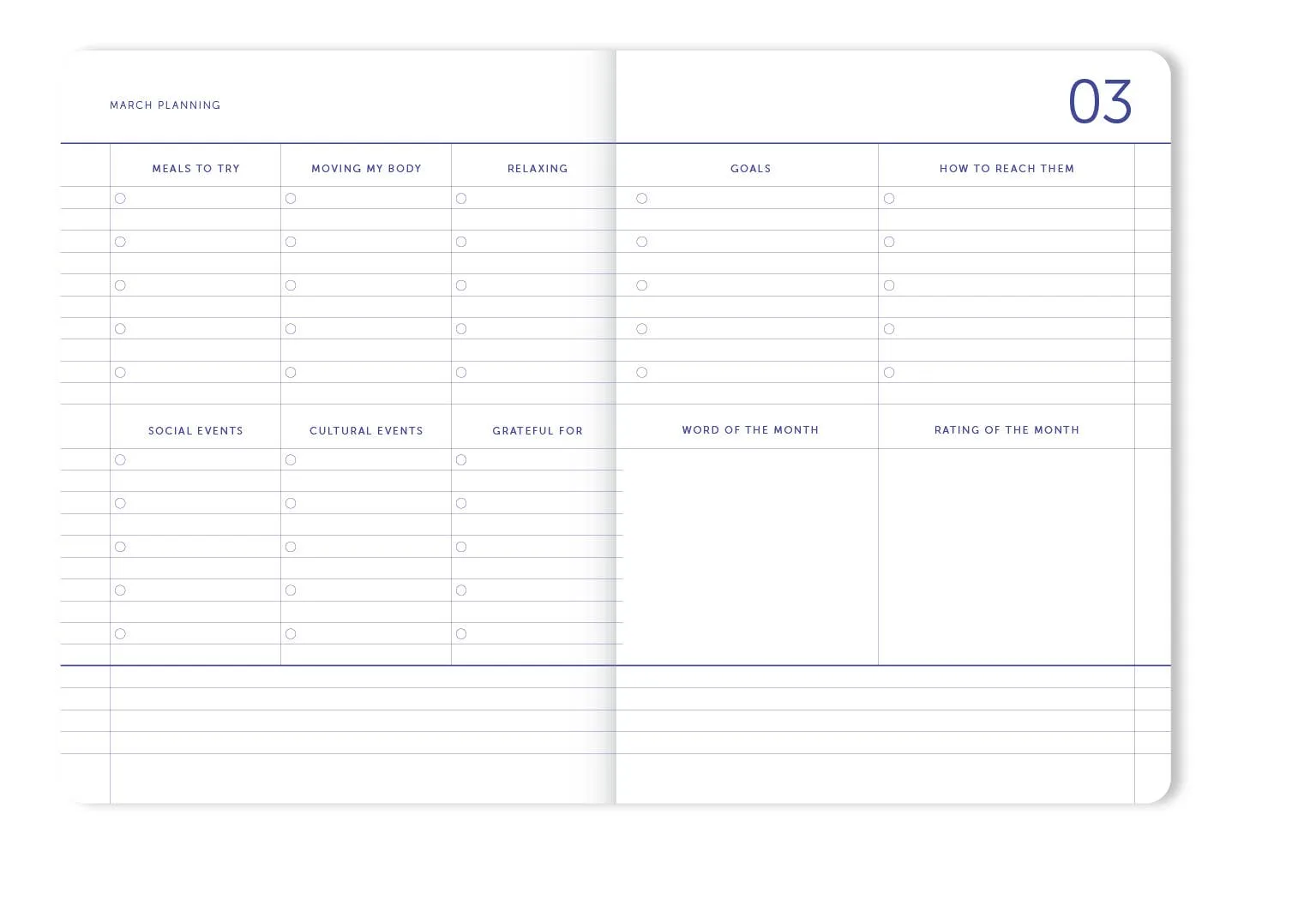 A-Journal 18 Months Diary 2024/2025 - Lavender Blue: Lavender Blue