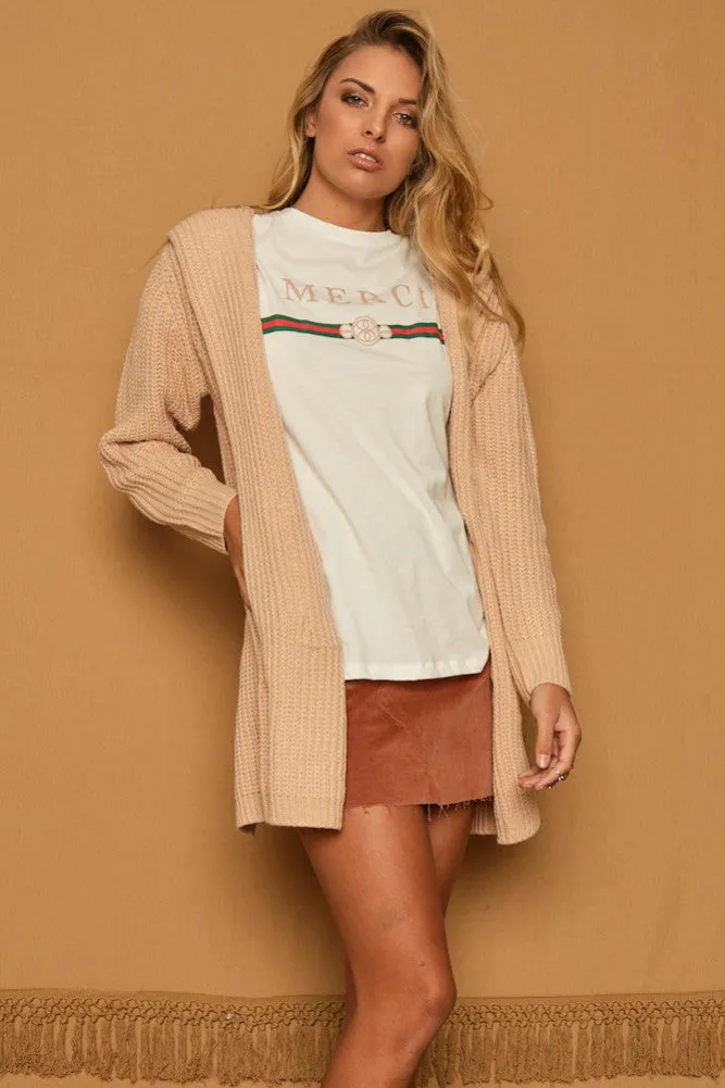 Arizona Knit Dusty Pink