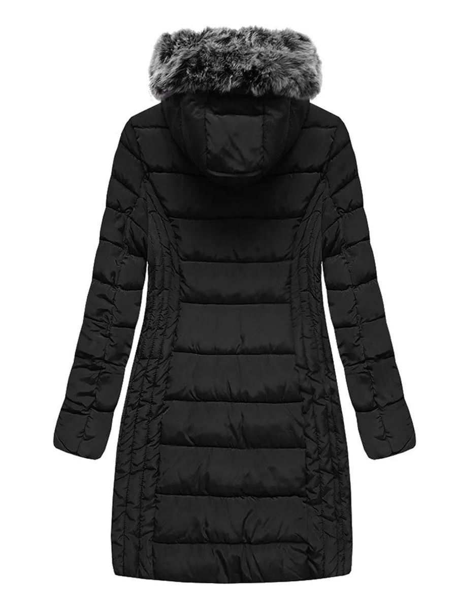 Autumn Winter Hooded Windproof Warm Coat