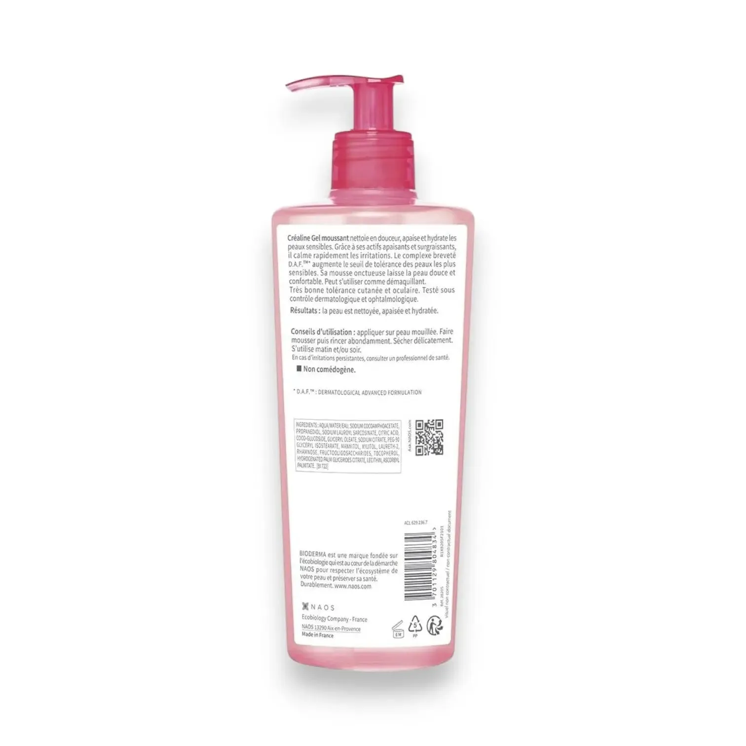 Bioderma Crealine Gel Moussant 500ml