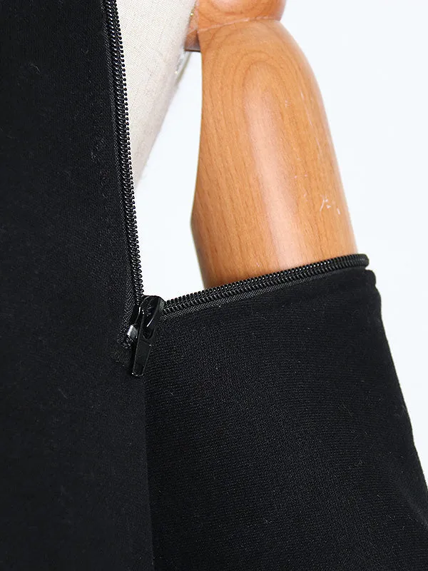 Casual Loose Solid Color Hoodies Top