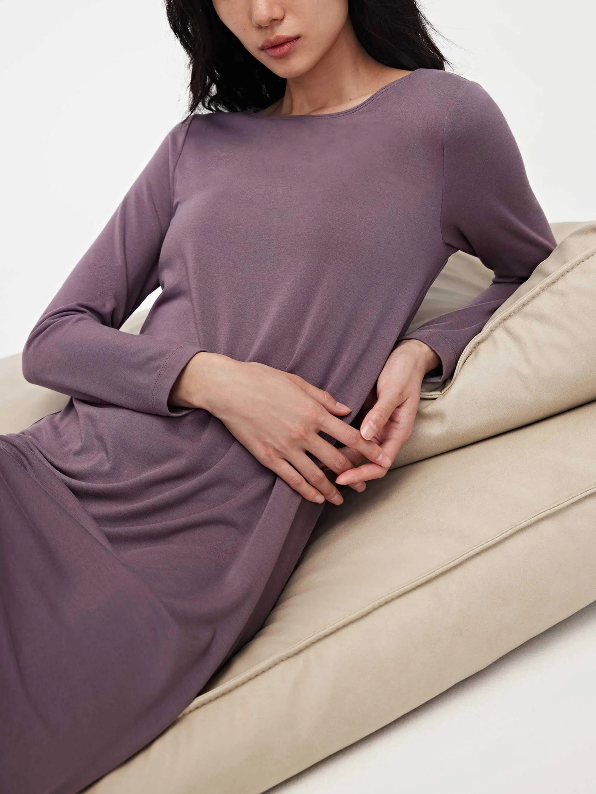 Classic Cozy Padded Pajama Dress