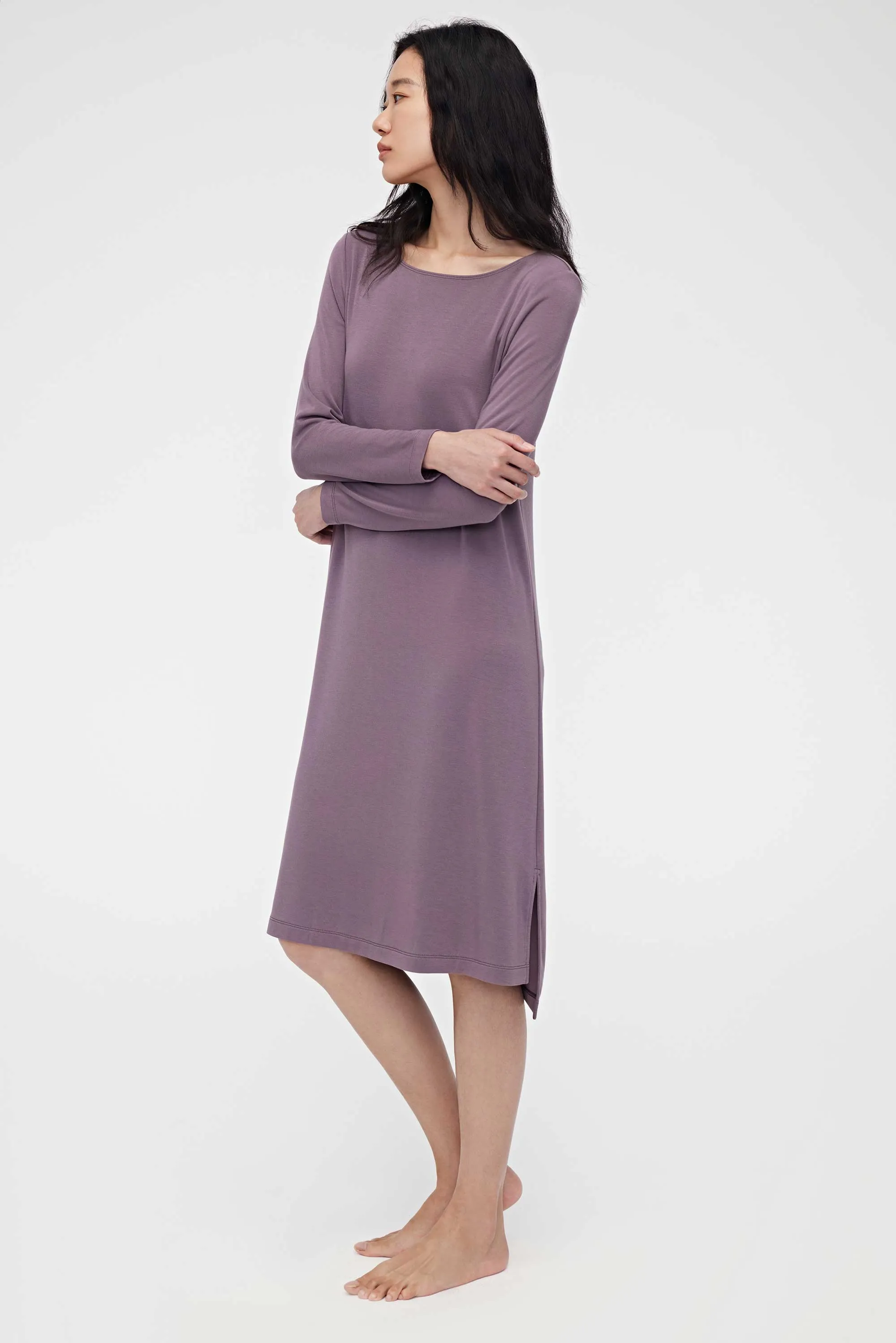 Classic Cozy Padded Pajama Dress