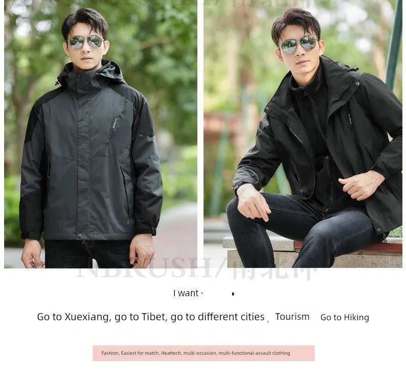 Coats / Jackets: by Tucano. 3-in-1 Jacket. Men and Women Sizes. Autumn and Winter Fleece-lined. Thick Jacket