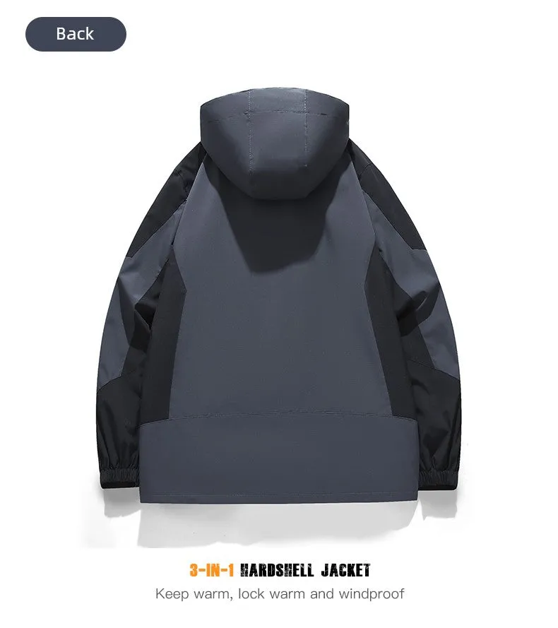 Coats / Jackets: by Tucano. 3-in-1 Jacket. Men and Women Sizes. Autumn and Winter Fleece-lined. Thick Jacket