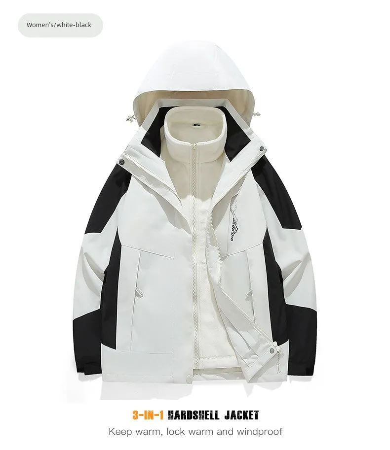 Coats / Jackets: by Tucano. 3-in-1 Jacket. Men and Women Sizes. Autumn and Winter Fleece-lined. Thick Jacket