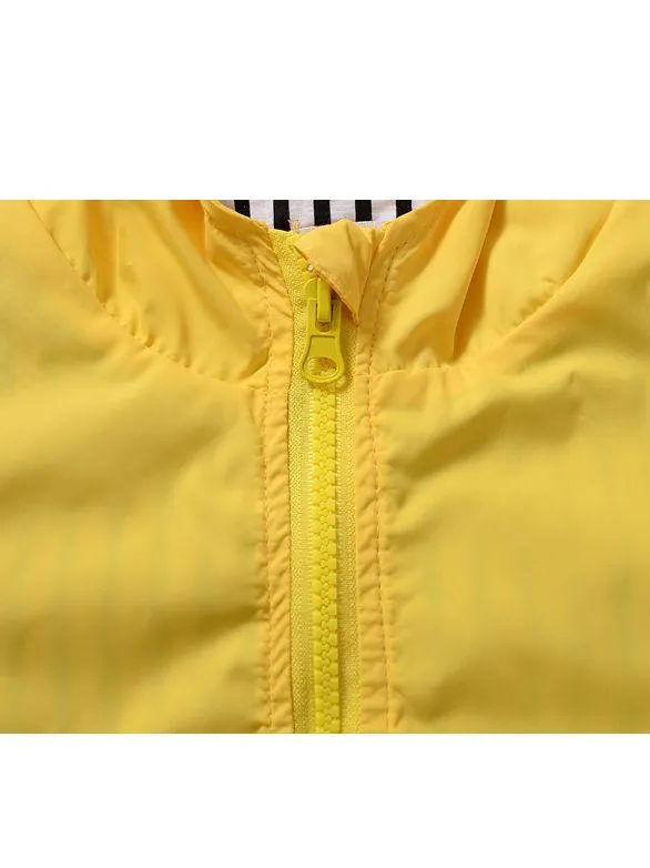 Cute Dinosaur Style Fall Outdoor Hooded Jacket