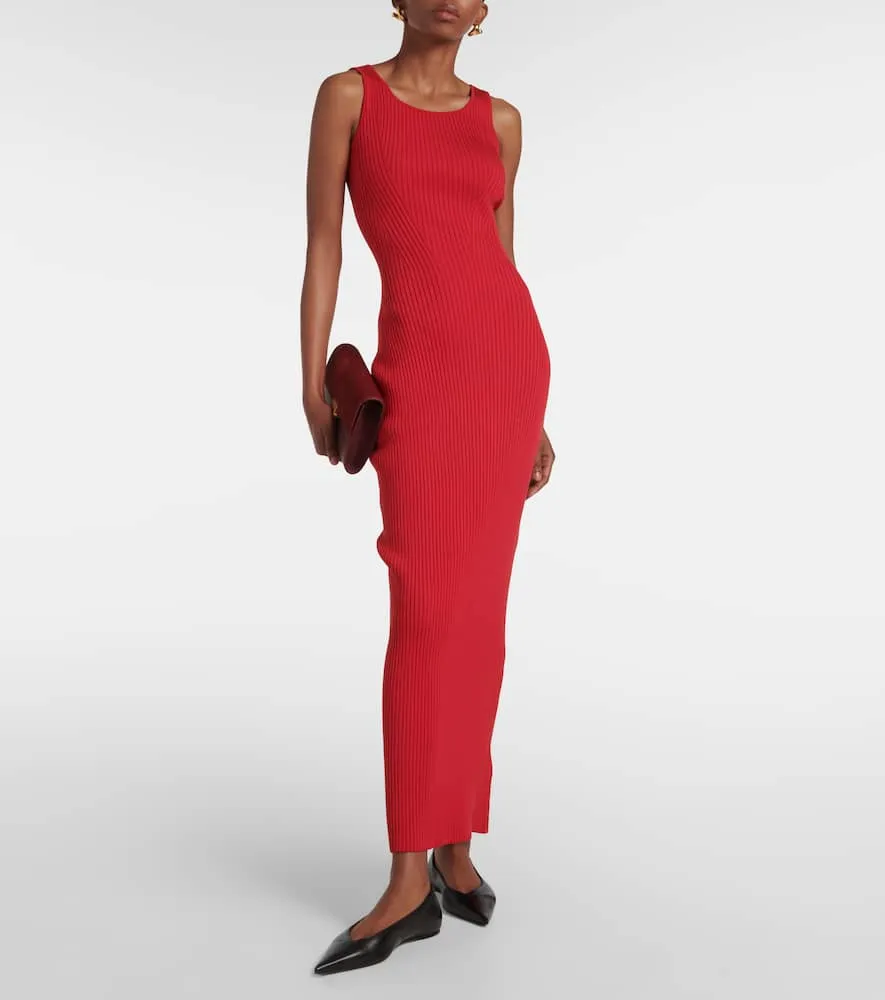 Fforme Davian silk-blend maxi dress