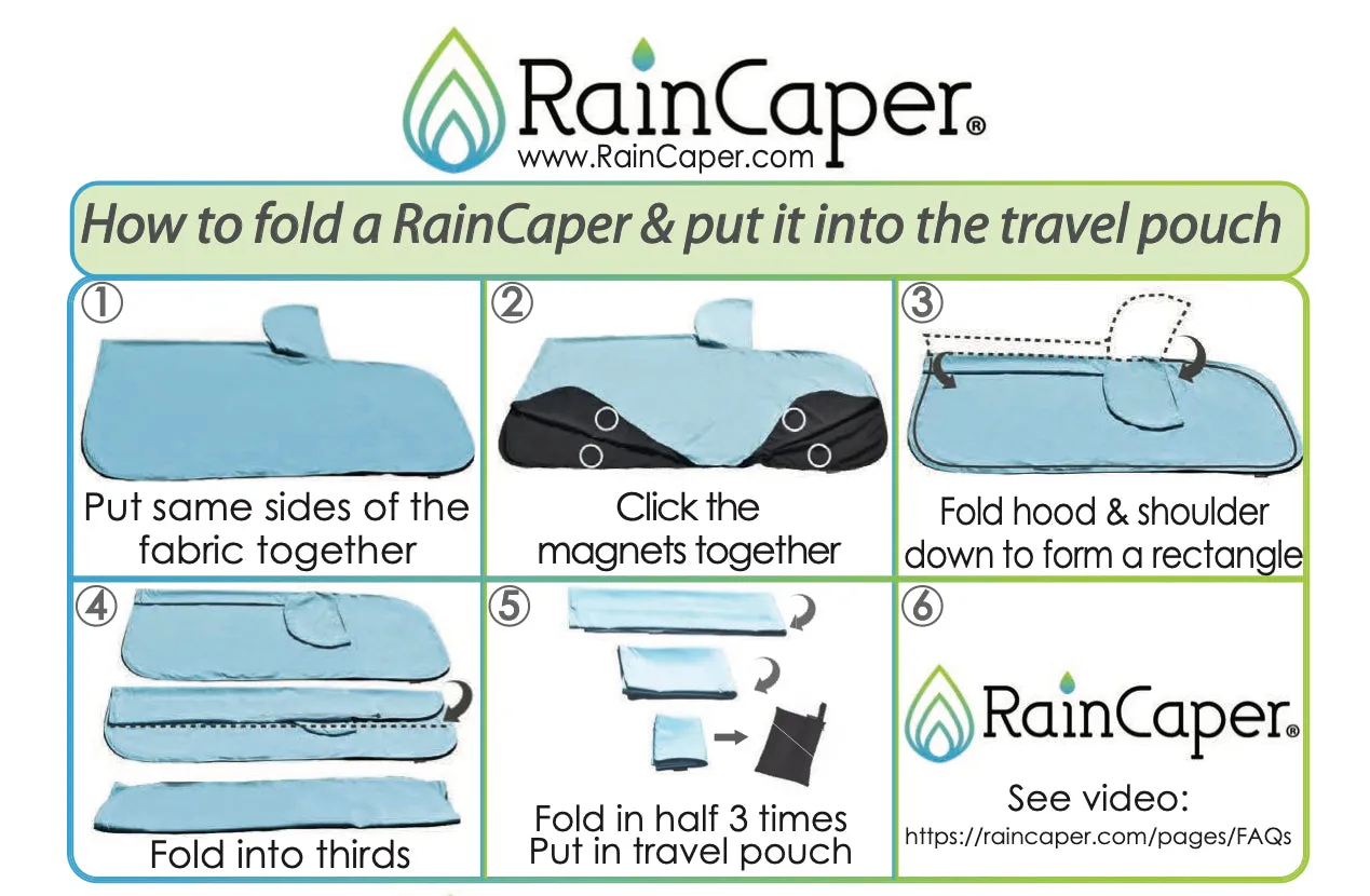 Fine Art RainCaper - Tiffany Peonies & Iris Travel Cape