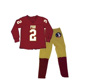 Florida State Seminoles Kids Football Pajamas
