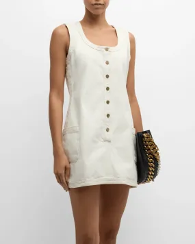 FRAME Trapunto Pocket Dress Au Natural Clean