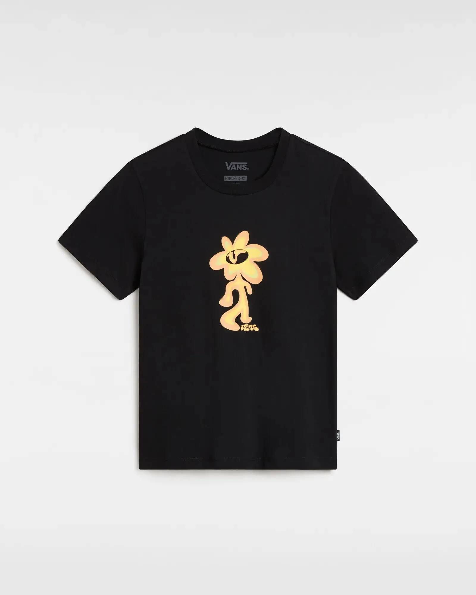 Girls Bloom Head T-Shirt in Black
