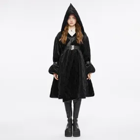 Gothic witch hoodie double side wear hooded Jacket OPY-714XCF