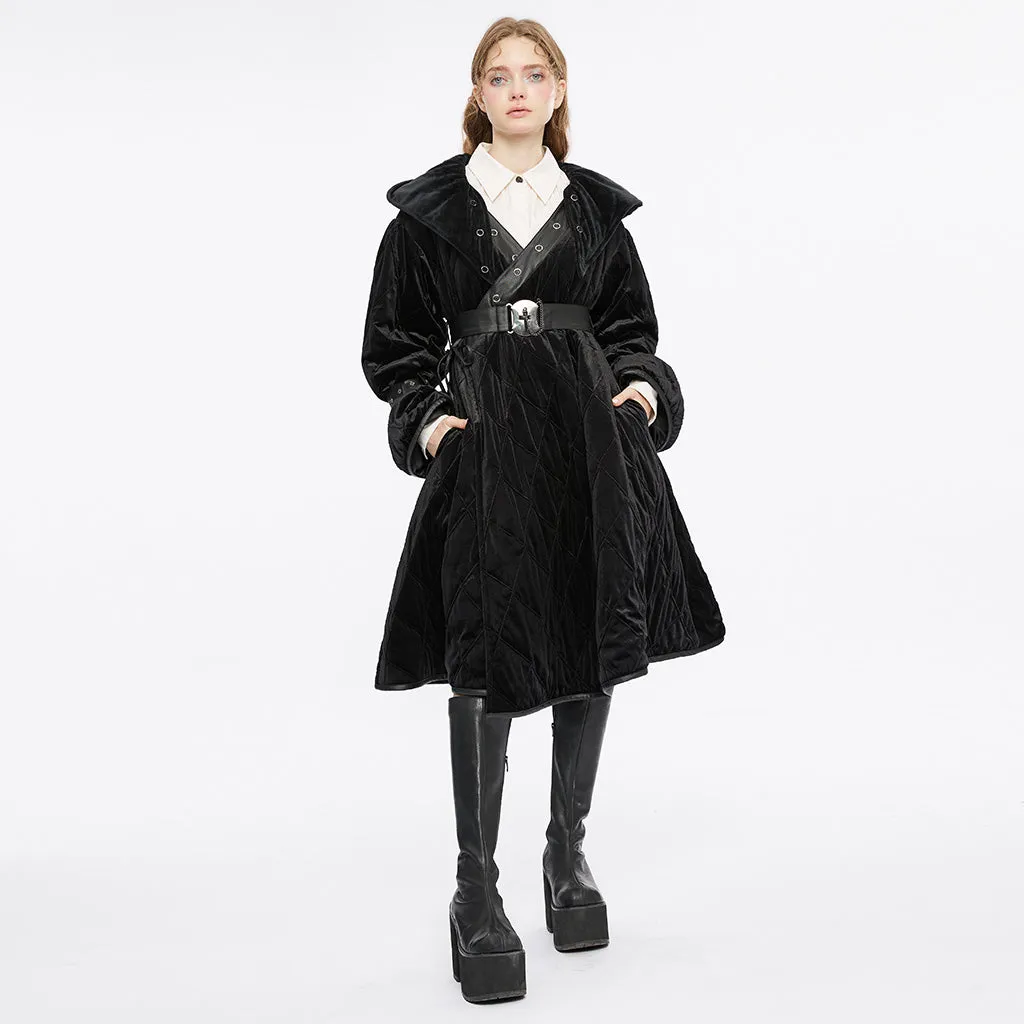 Gothic witch hoodie double side wear hooded Jacket OPY-714XCF