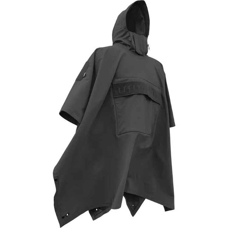 Hazard 4 Poncho Villa 2020 Version Technical Soft-Shell Poncho Black