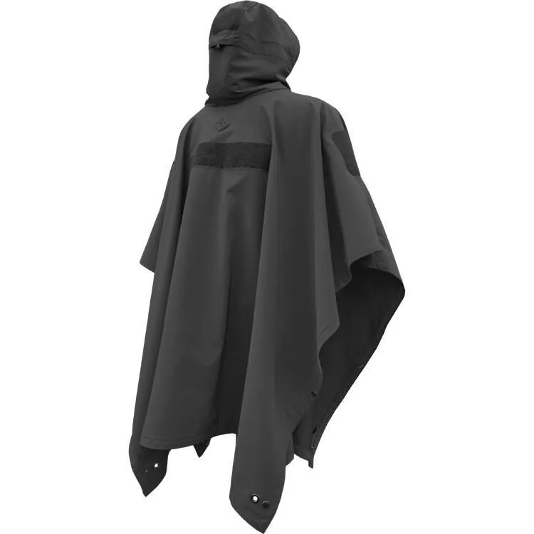 Hazard 4 Poncho Villa 2020 Version Technical Soft-Shell Poncho Black