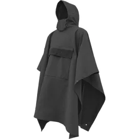 Hazard 4 Poncho Villa 2020 Version Technical Soft-Shell Poncho Black