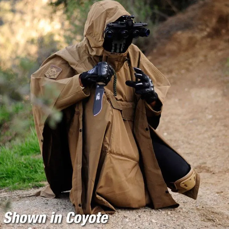 Hazard 4 Poncho Villa 2020 Version Technical Soft-Shell Poncho Coyote