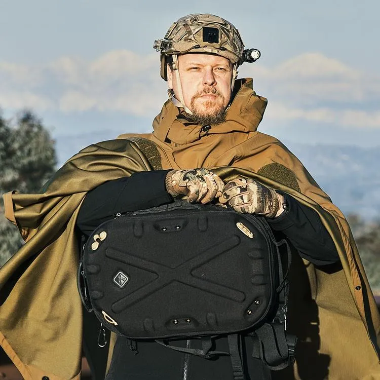 Hazard 4 Poncho Villa 2020 Version Technical Soft-Shell Poncho Coyote