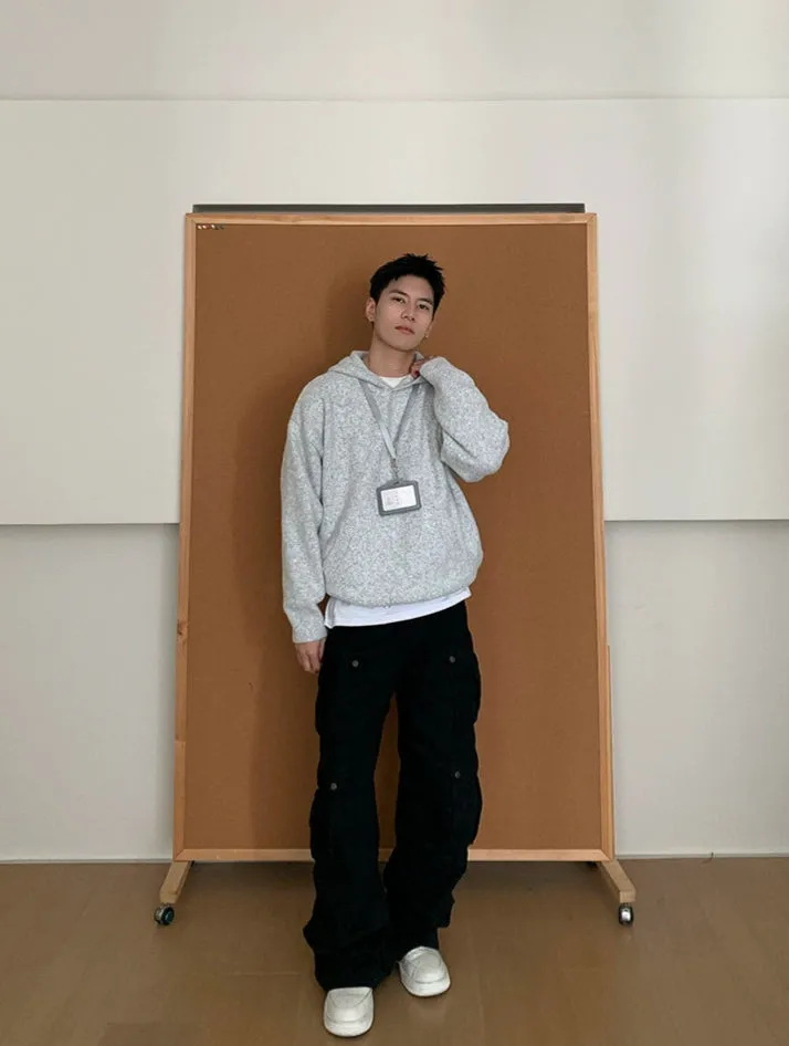 Hooded Loose Fit Sweater