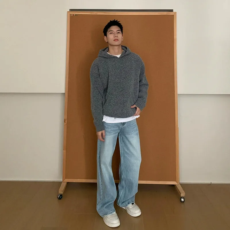 Hooded Loose Fit Sweater