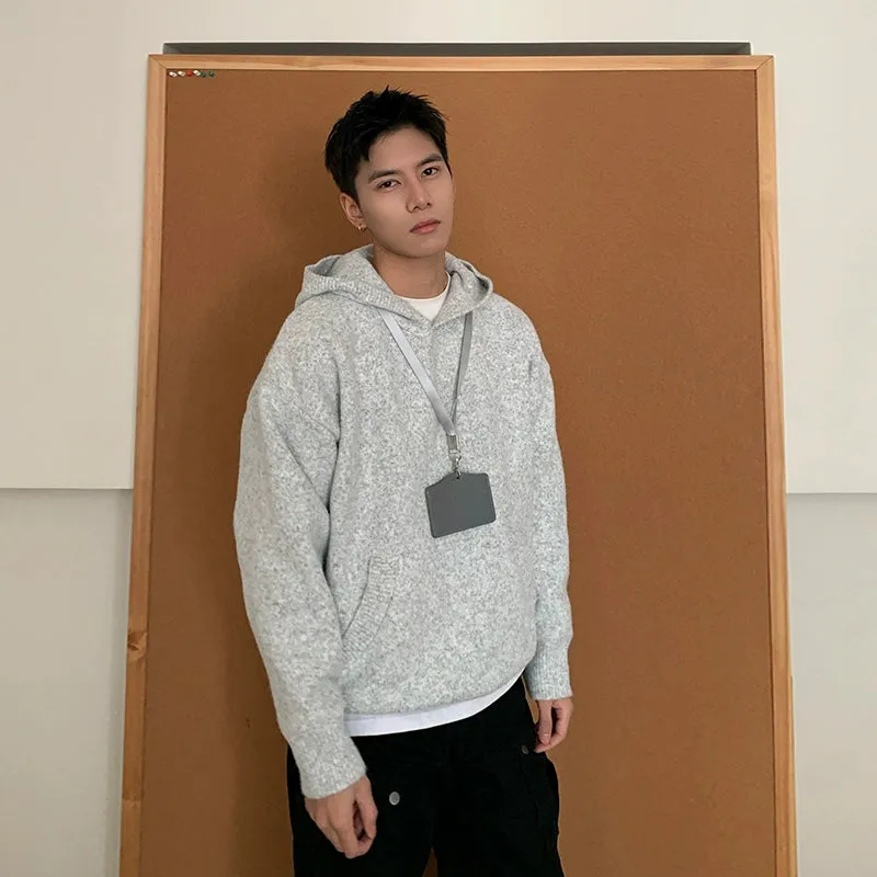Hooded Loose Fit Sweater