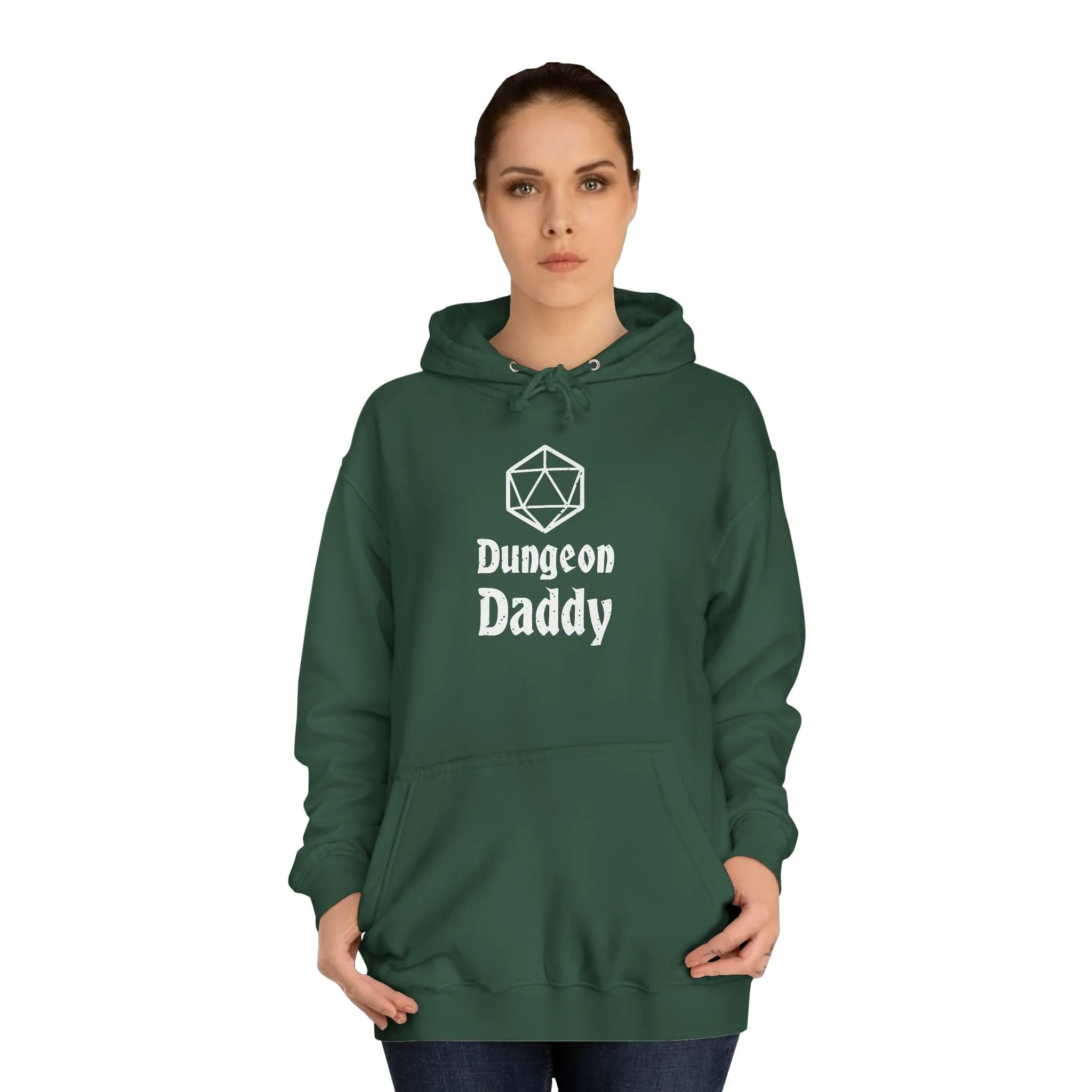 Hoodie, Dungeon Daddy D20 Dice - Ultimate DnD Merch for the Game Master