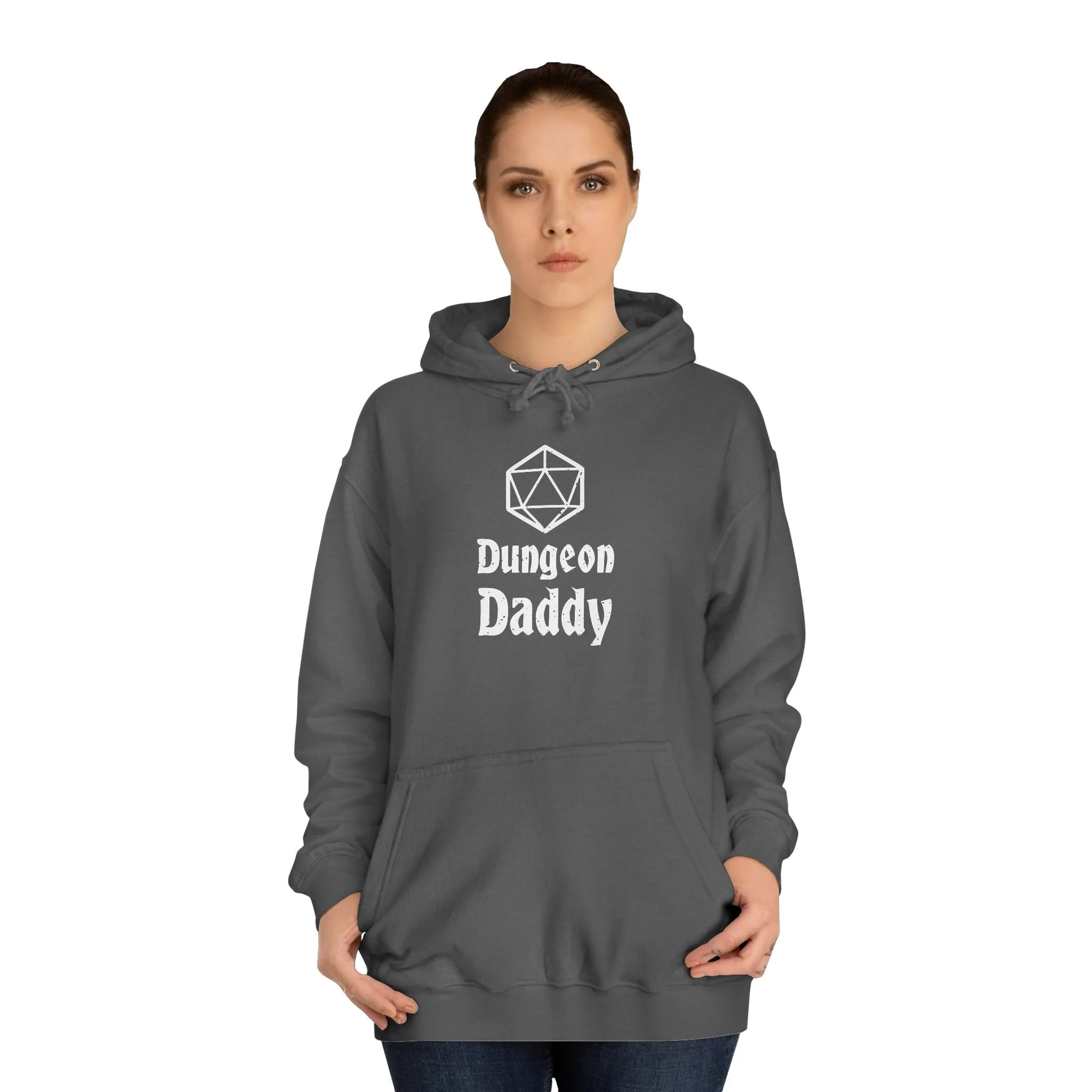 Hoodie, Dungeon Daddy D20 Dice - Ultimate DnD Merch for the Game Master
