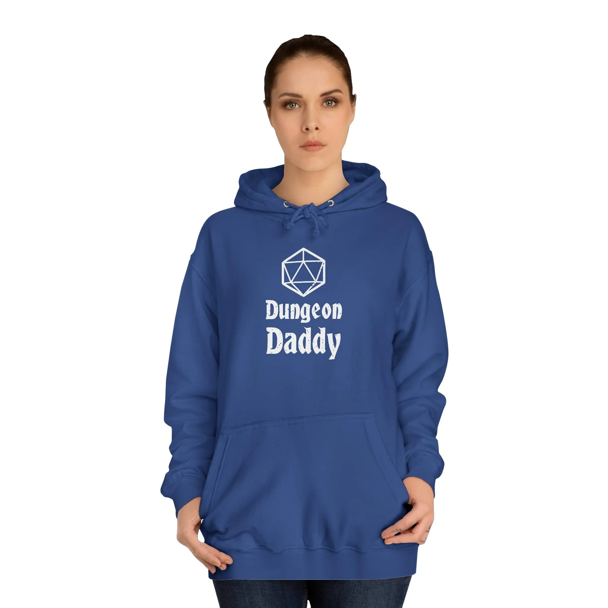 Hoodie, Dungeon Daddy D20 Dice - Ultimate DnD Merch for the Game Master