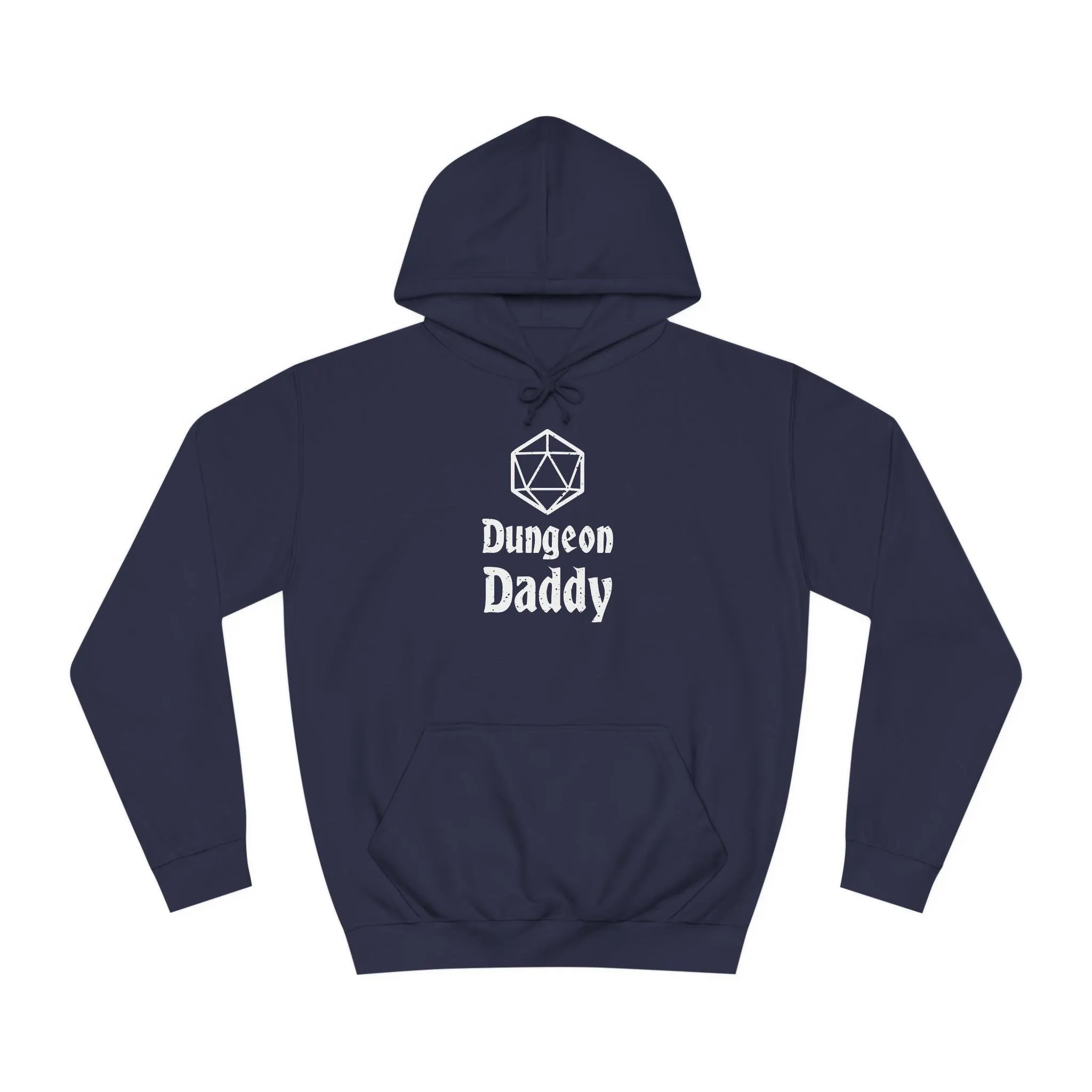 Hoodie, Dungeon Daddy D20 Dice - Ultimate DnD Merch for the Game Master