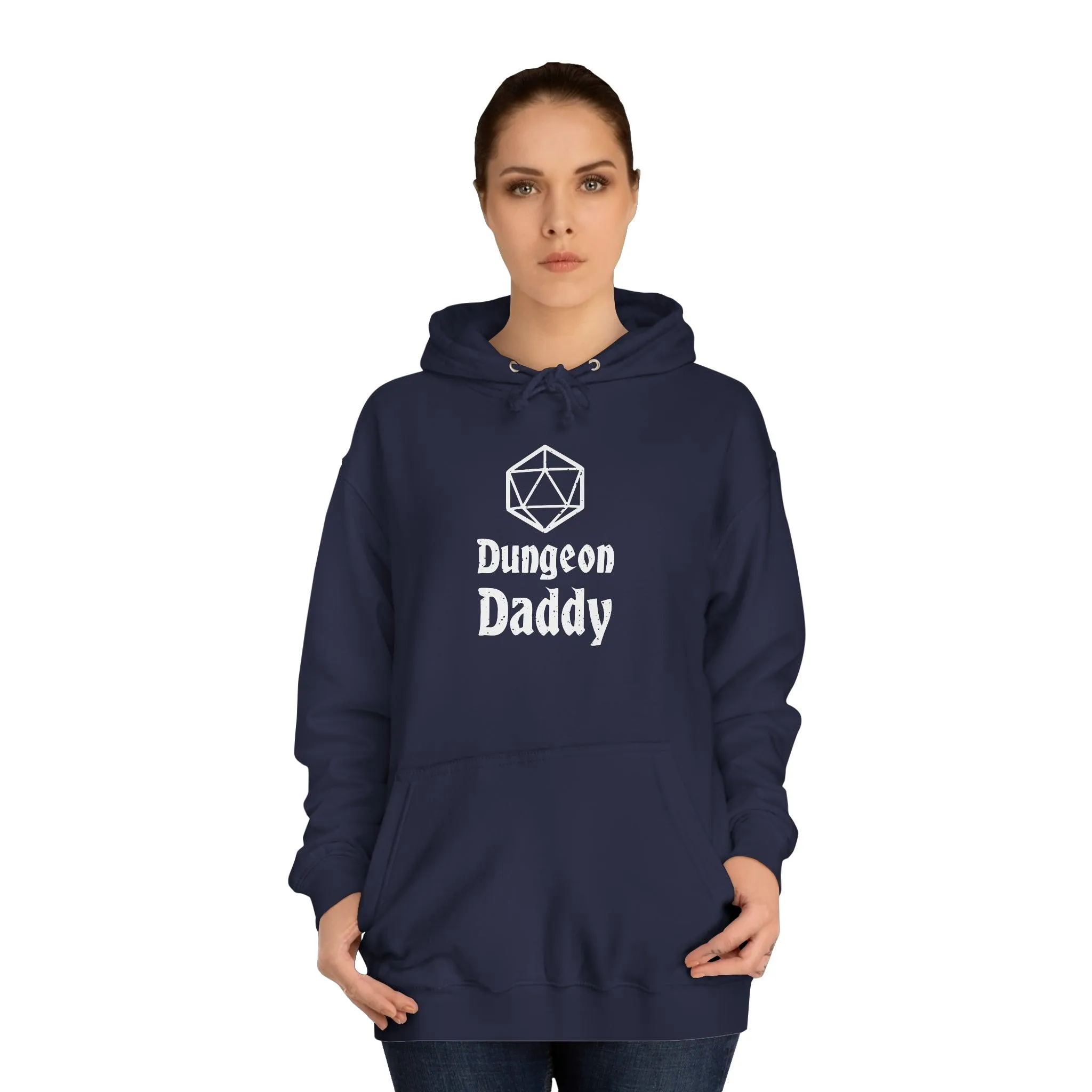 Hoodie, Dungeon Daddy D20 Dice - Ultimate DnD Merch for the Game Master