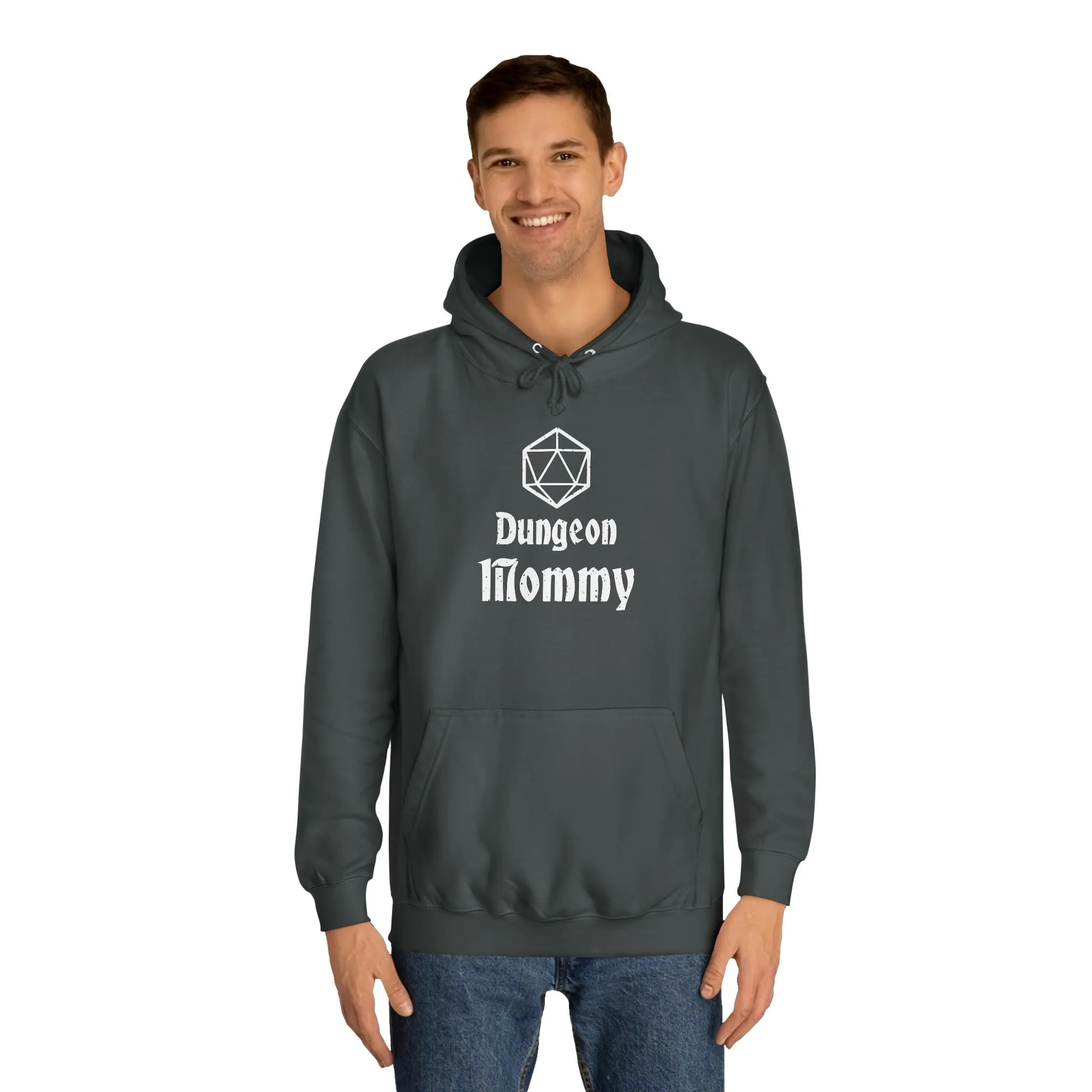 Hoodie, Dungeon Mommy D20 Dice - Ultimate DnD Merch for the Game Master