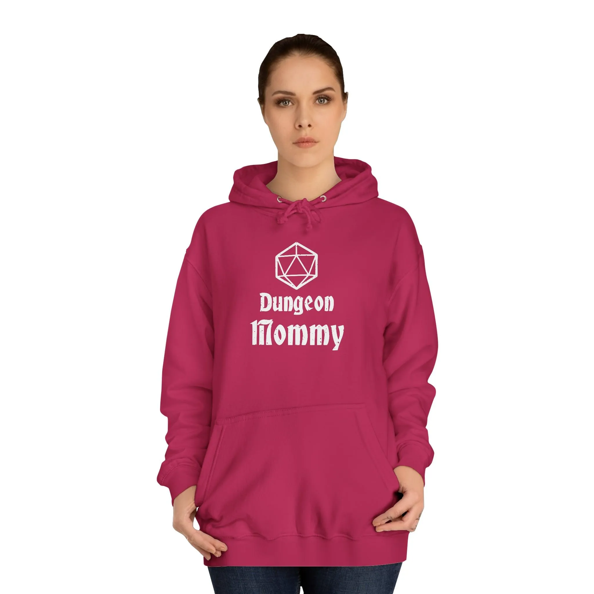 Hoodie, Dungeon Mommy D20 Dice - Ultimate DnD Merch for the Game Master