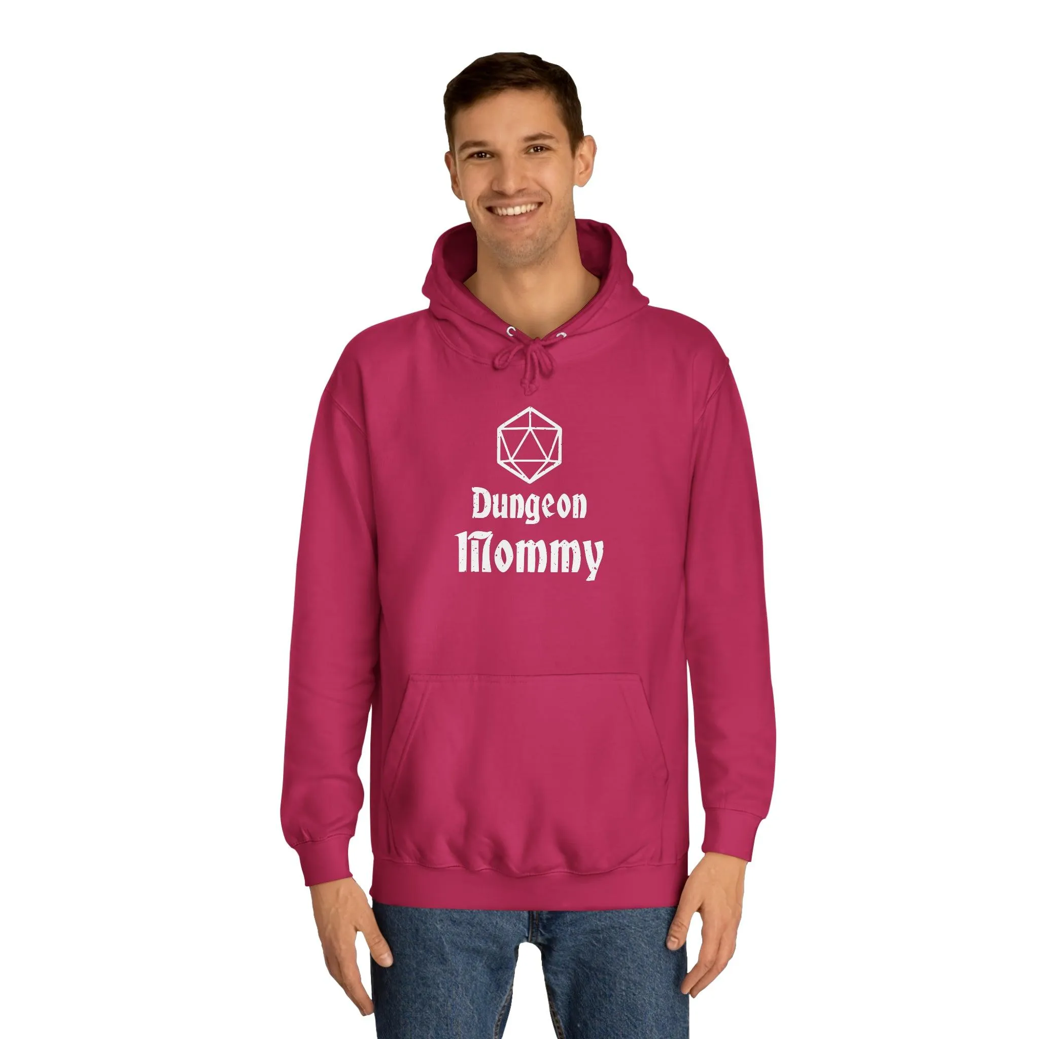 Hoodie, Dungeon Mommy D20 Dice - Ultimate DnD Merch for the Game Master