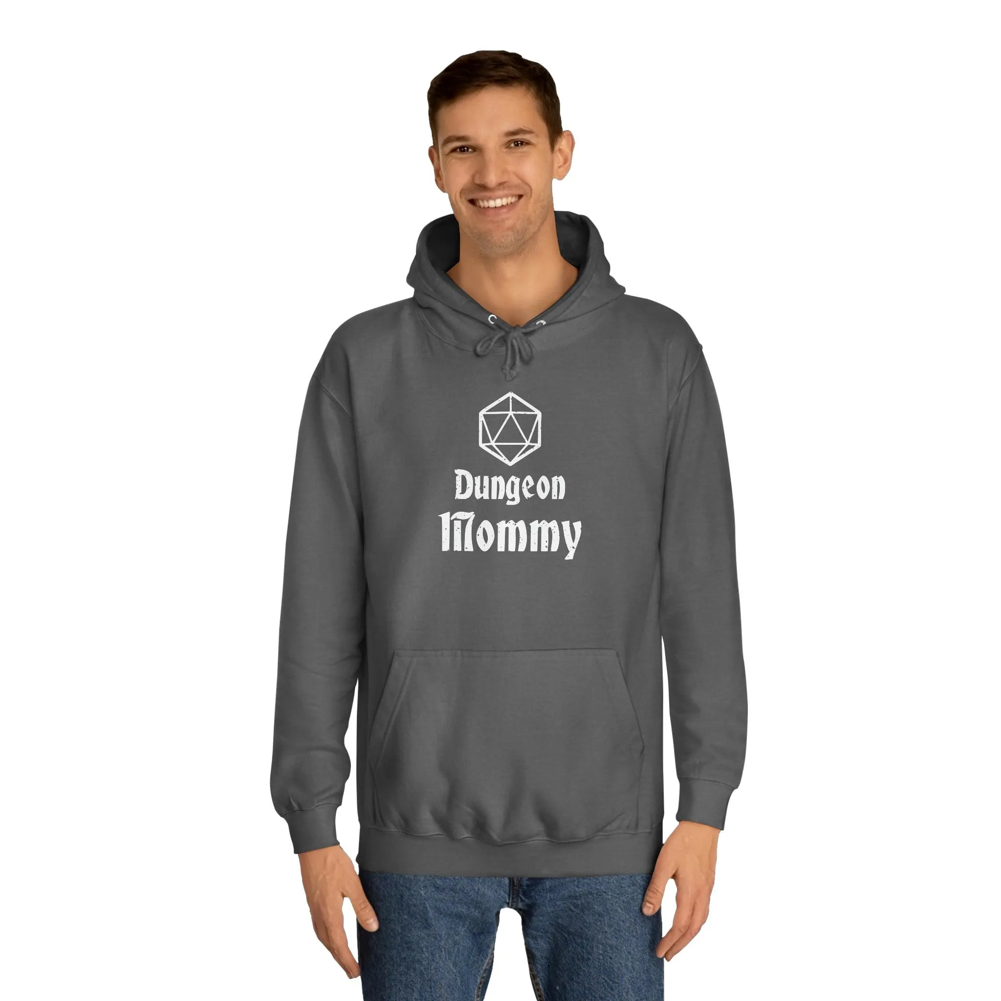 Hoodie, Dungeon Mommy D20 Dice - Ultimate DnD Merch for the Game Master