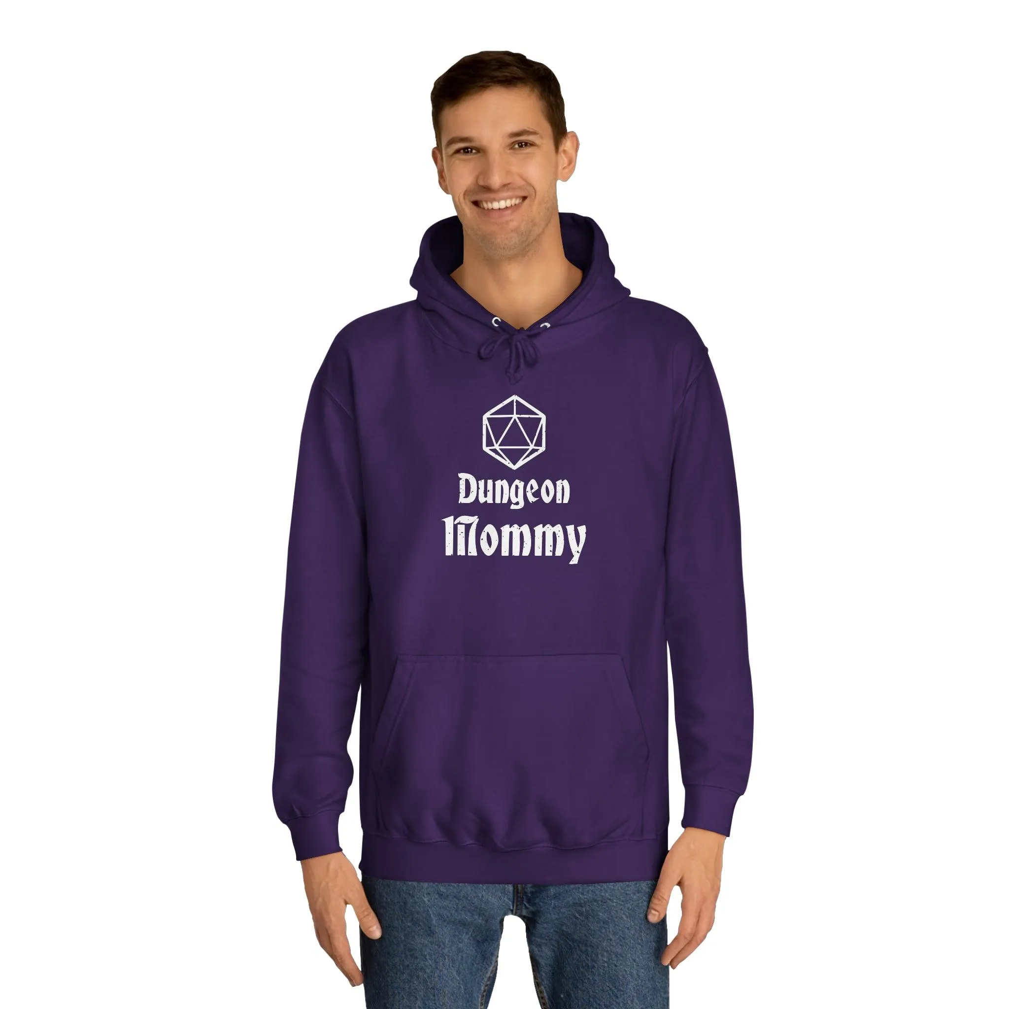 Hoodie, Dungeon Mommy D20 Dice - Ultimate DnD Merch for the Game Master