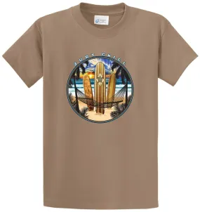 Just Chill Surf Printed Tee Shirt