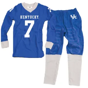 Kentucky Wildcats Kids LS Football Pajama