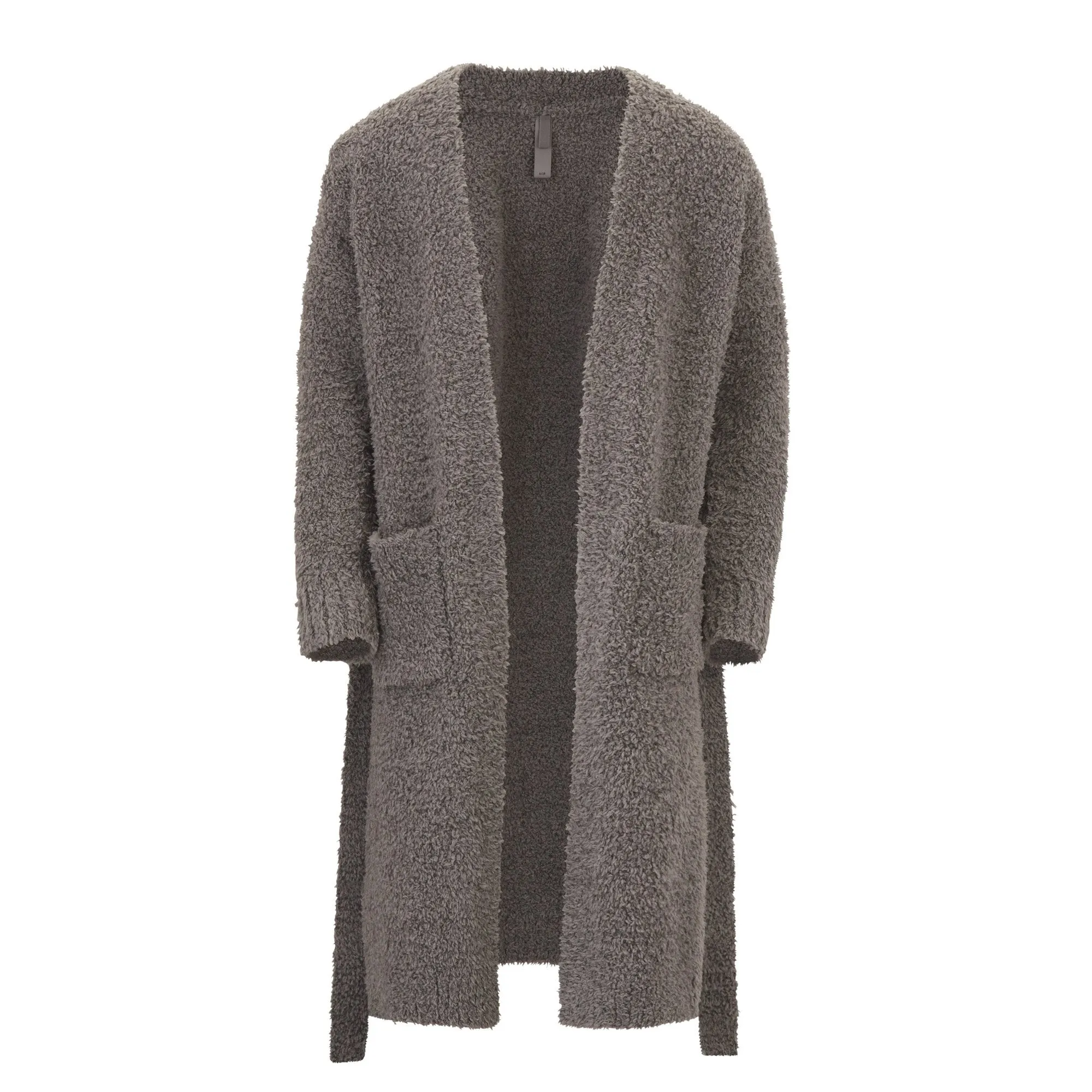 KIDS COZY KNIT ROBE | SMOKE