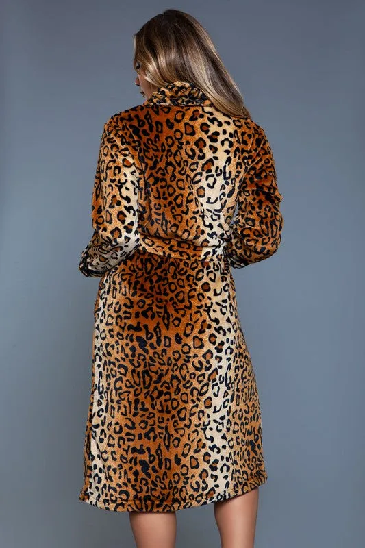 Leopard Robe