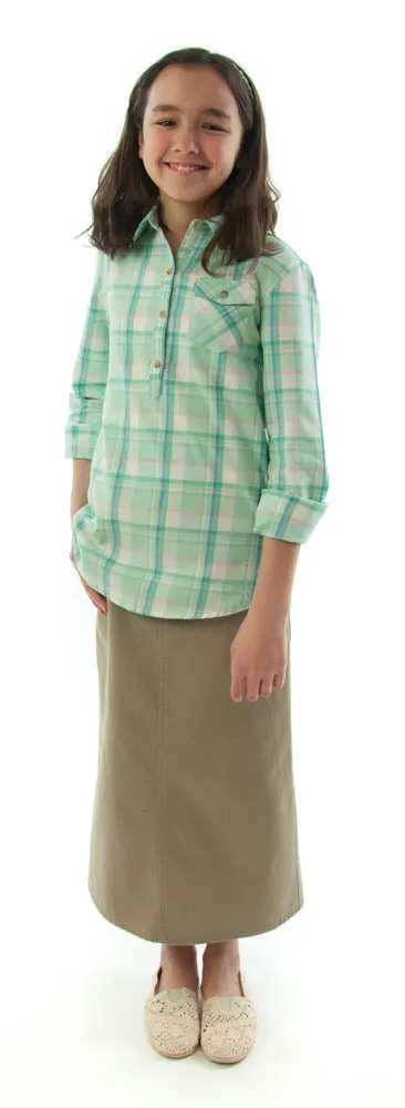 Long Jean Skirt / Girls