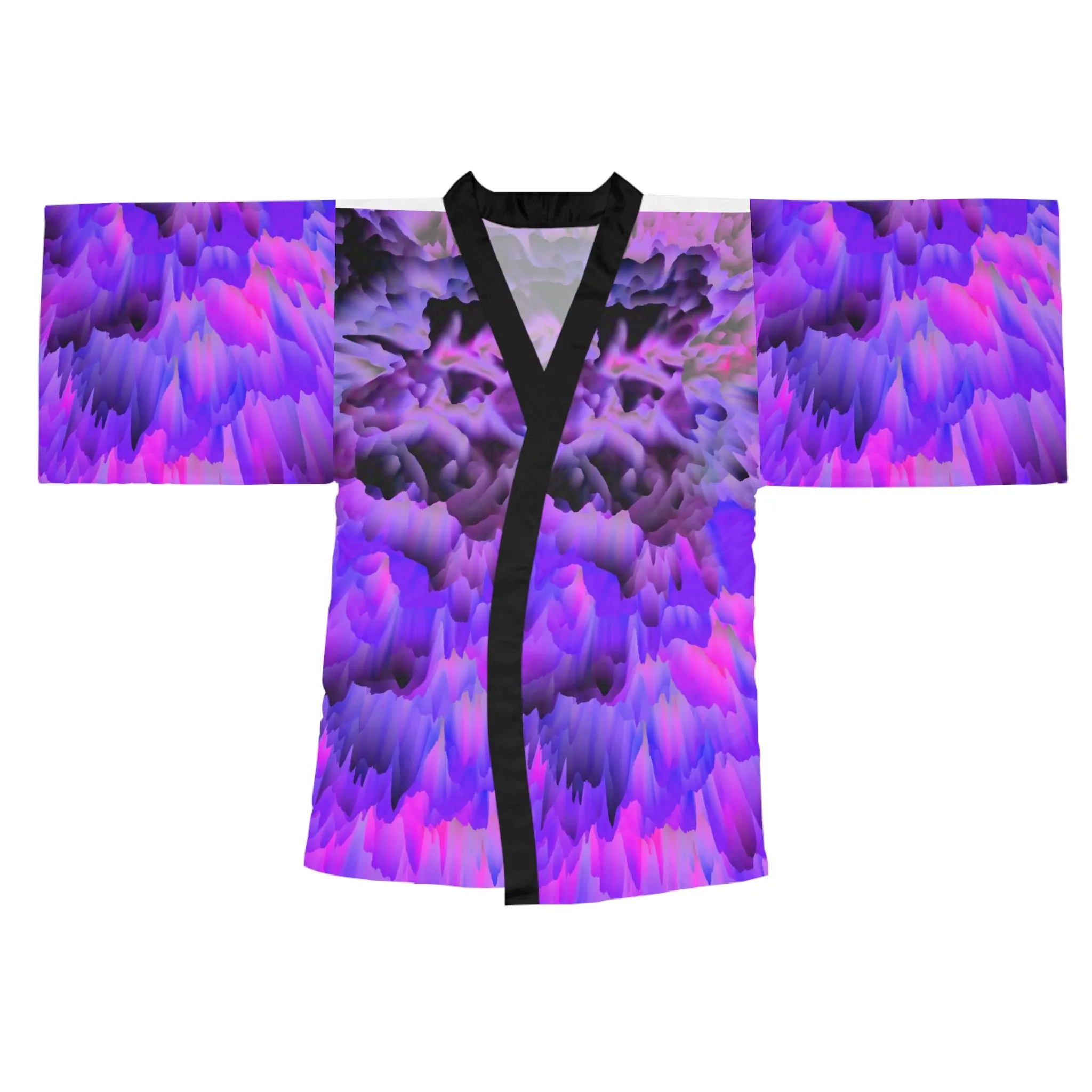 Long Sleeve Kimono Robe (AOP)