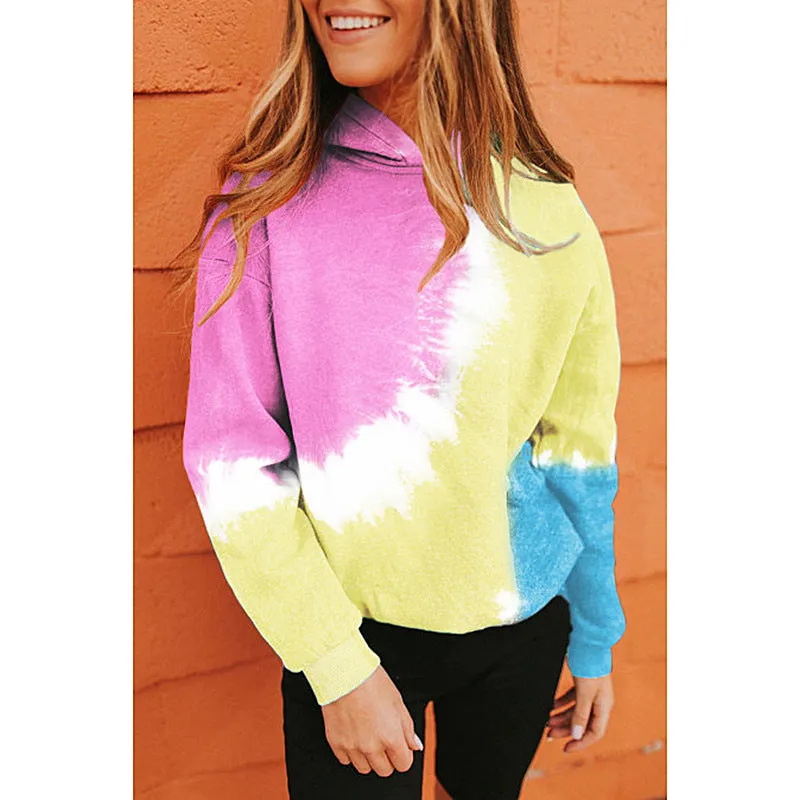 Loose Casual Sports Long-Sleeved Hooded Sweater