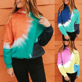 Loose Casual Sports Long-Sleeved Hooded Sweater