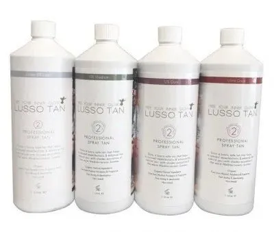 Lusso Tan Medium Professional Spray Tan 1 Litre