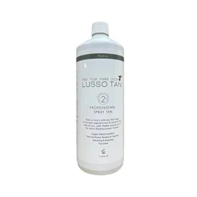Lusso Tan Medium Professional Spray Tan 1 Litre