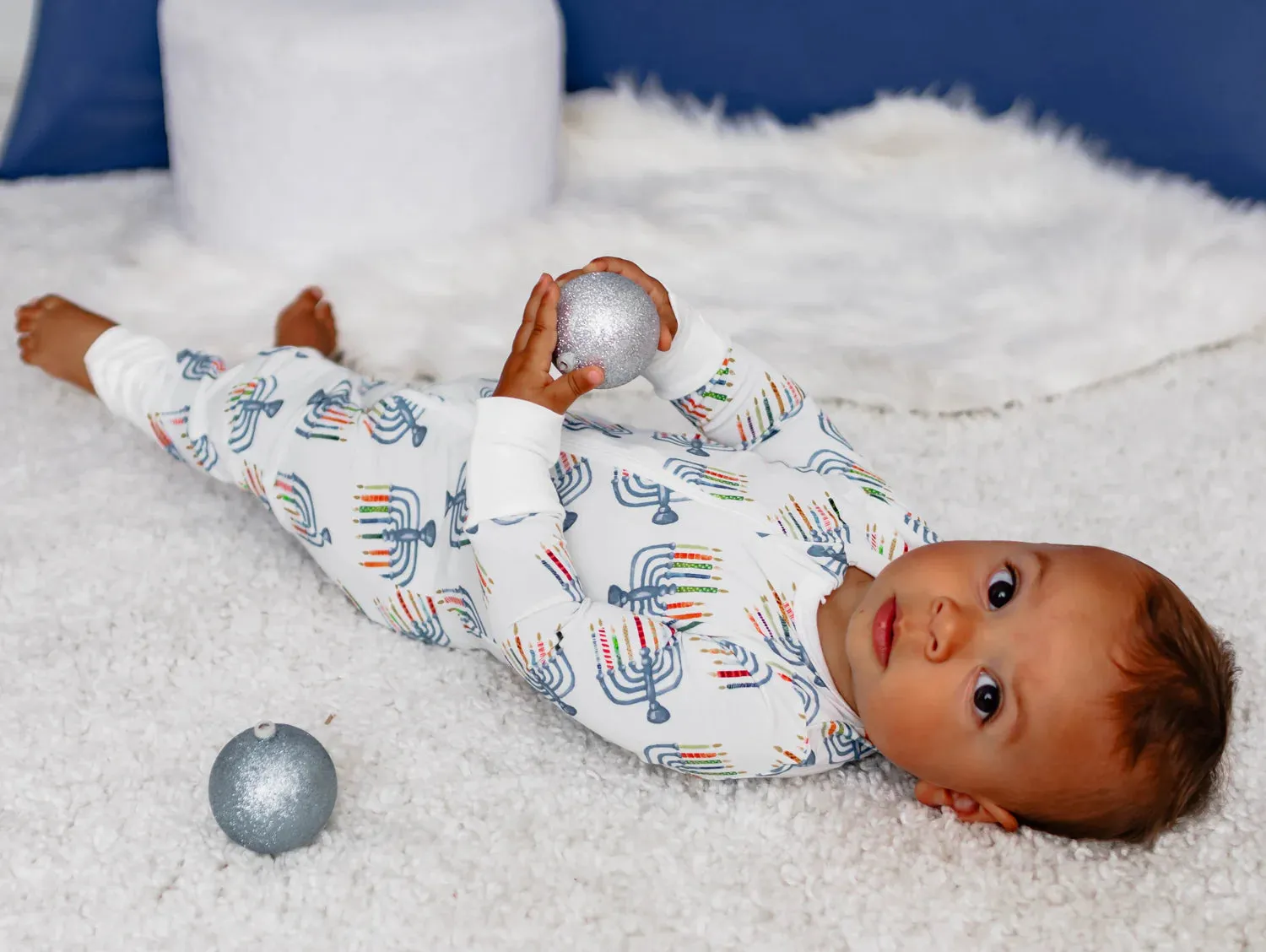 Magical Menorahs Bamboo Convertible Pajama