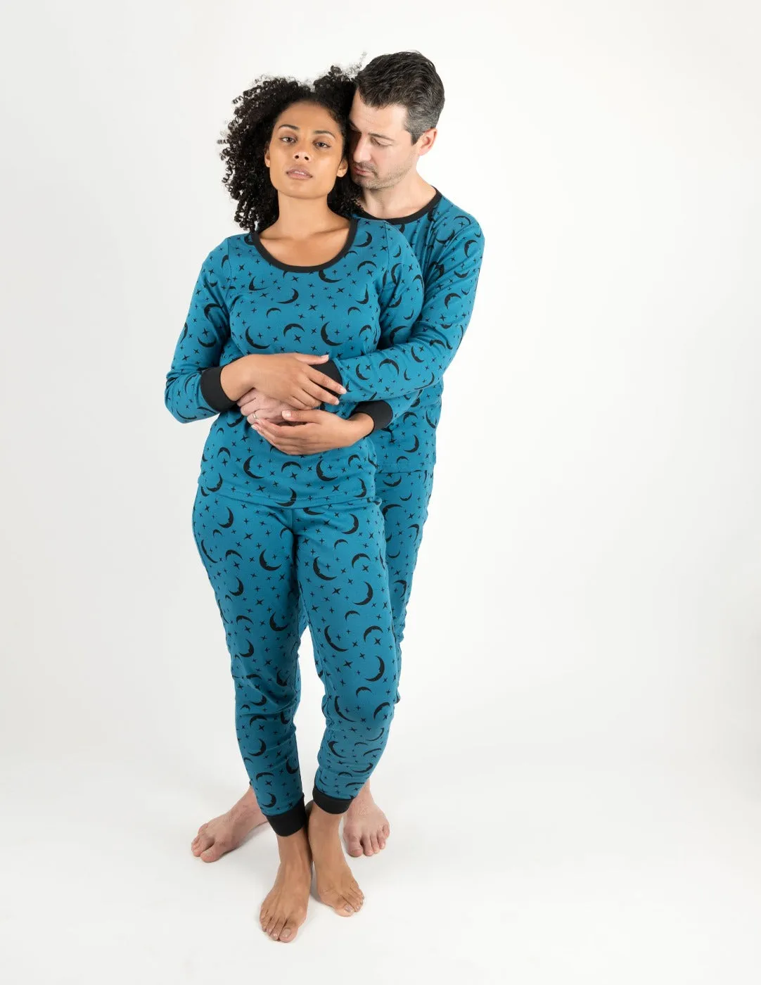 Mens Moon Pajamas