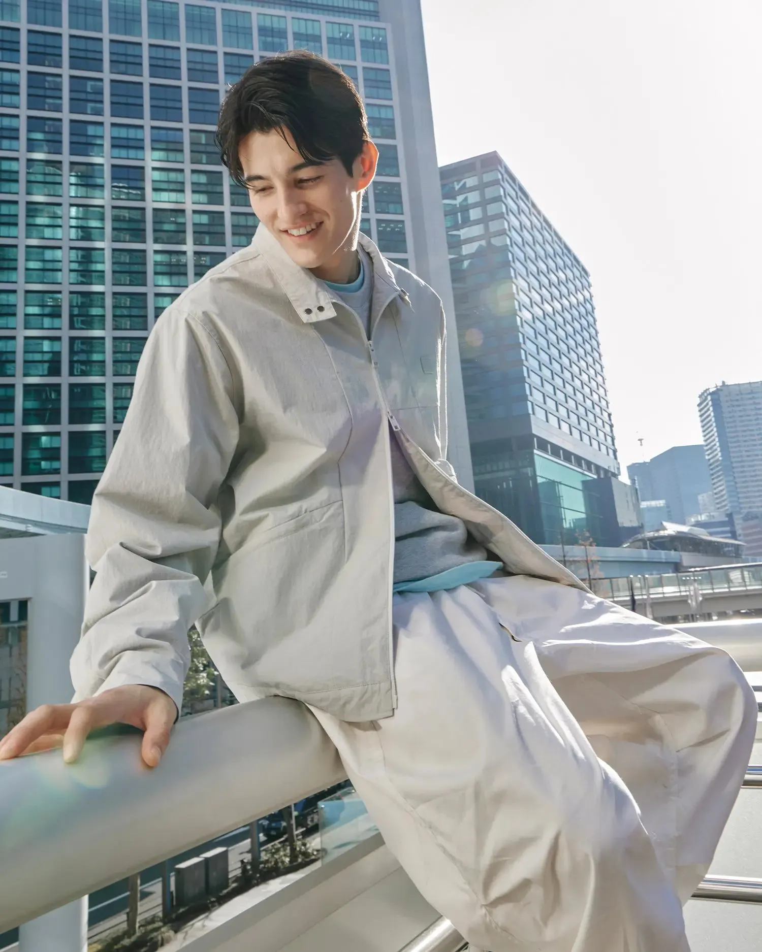 Men's Rainproof Crew Jacket